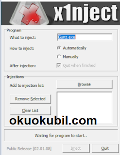 PerX Automatic Injector Manually DLL Güncel Program