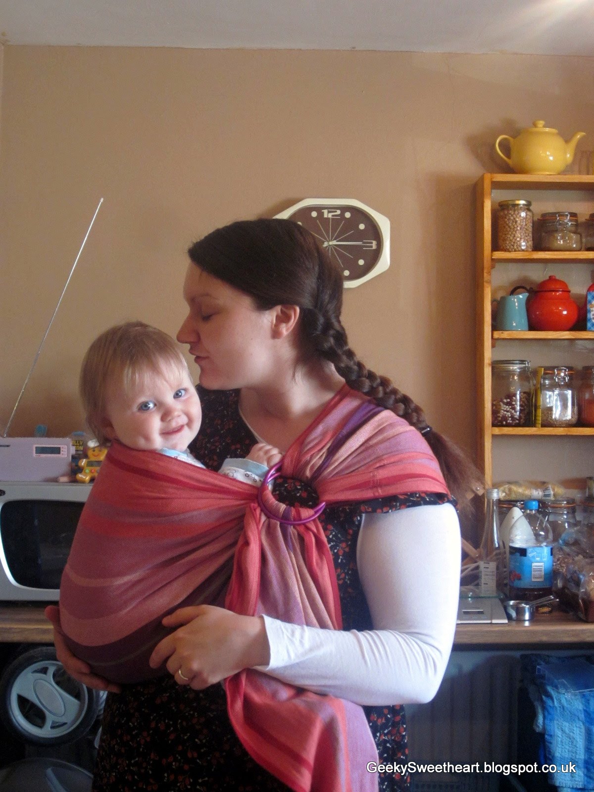 GeekySweetheart Finished Wrap Conversion Ring Sling