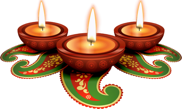 Nice Diwali Diya Images With Rangoli Diwali Vector Images Free Download