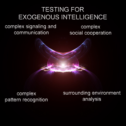 Interaction with exobiological beings 1