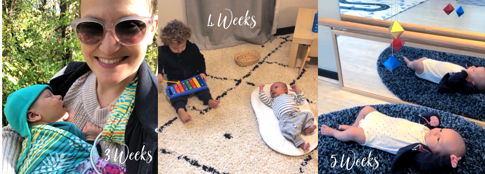 12 Montessori activities for the first 12 weeks of life!