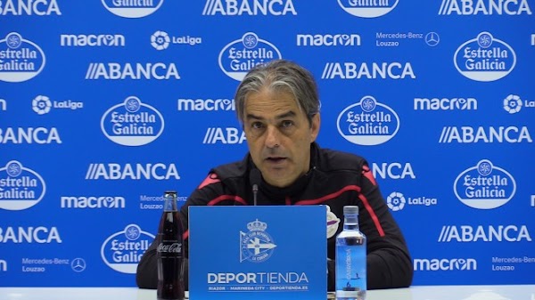 Natxo González - Deportivo -: "El Málaga es un equipo muy fuerte a nivel físico"
