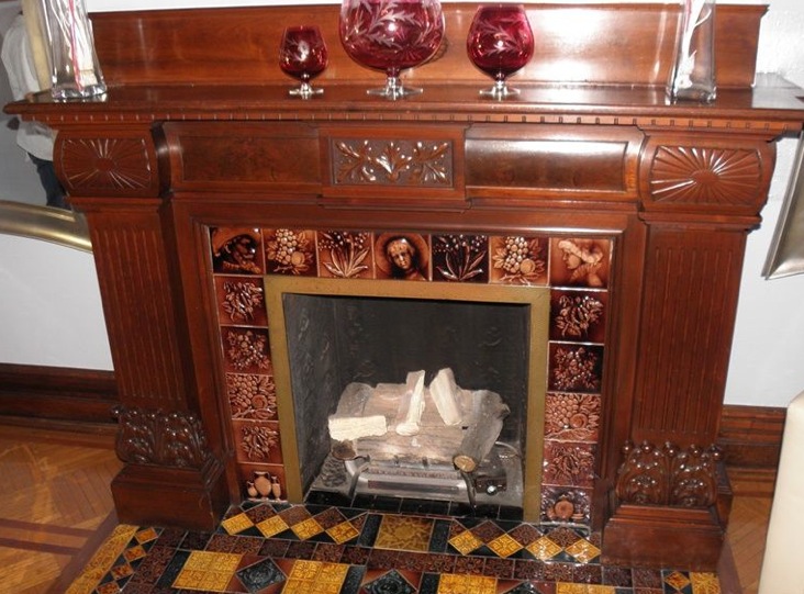 Antique Fireplace Tile Outstanding Antique Fireplace Tile Images Exterior Ideas 3d Gaml