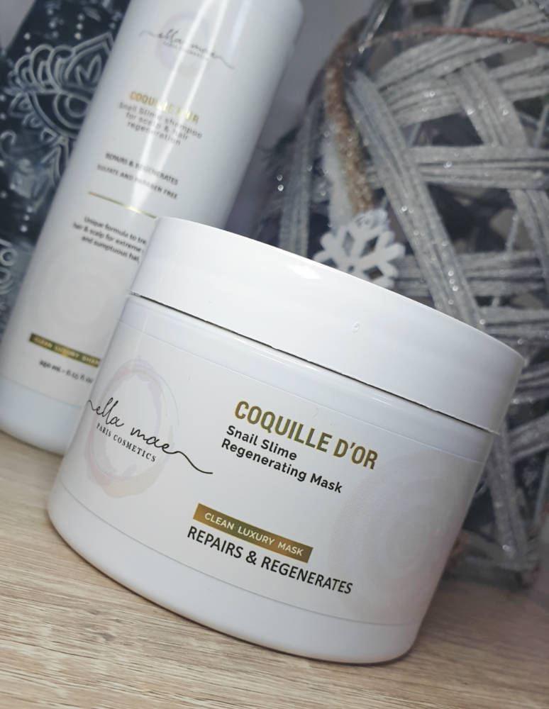 Beautifinous. Ella Mae Snail Slime Shampoo and Snail Slime