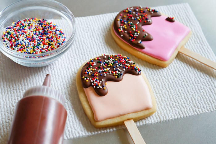 Ice Cream Pop Cookies