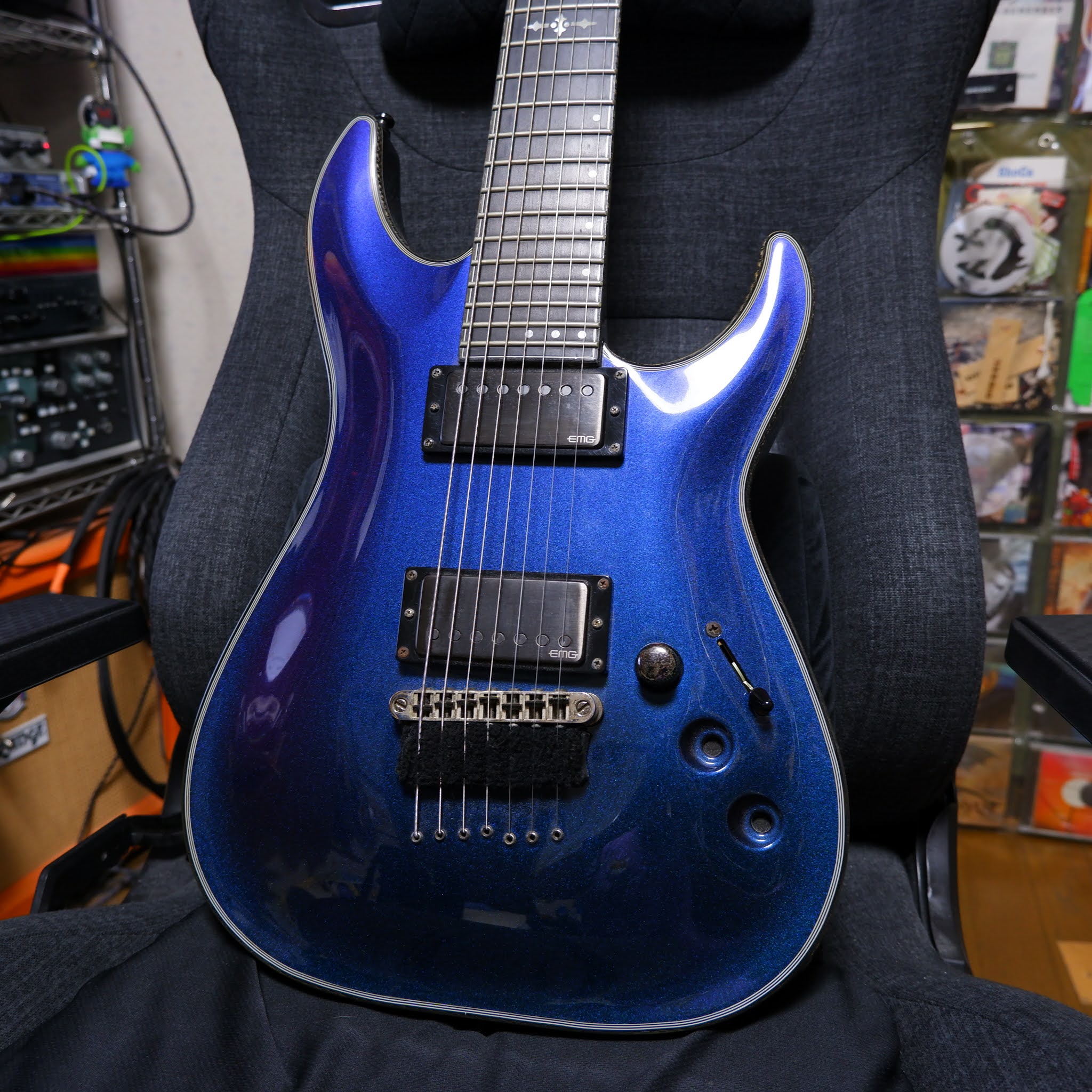 noblog: SCHECTER Hellraiser Hybrid C-7 Ultra Violet noblog: SCHECTER Hellraiser Hybrid C-7 Ultra Violet