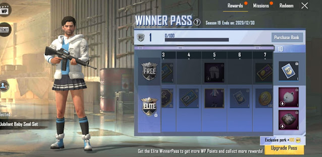 PUBG Mobile Lite Season 19 WP rewards PUBG Mobile Lite Season 19 WP rewards