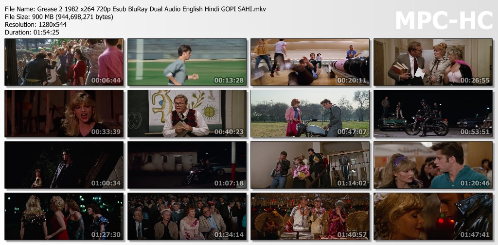 Download Grease 2 1982 Grease 2 1982 x264 720p Esub BluRay Dual Audio English Hindi GOPI SAHI