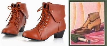 1929 womens vintage boots under $50