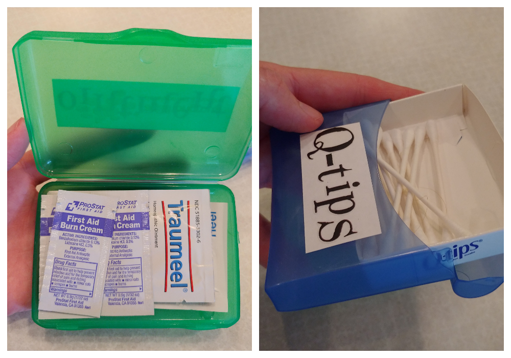 Diy Lunchbox First Aid Kit Little Vintage Cottage First Aid Kit