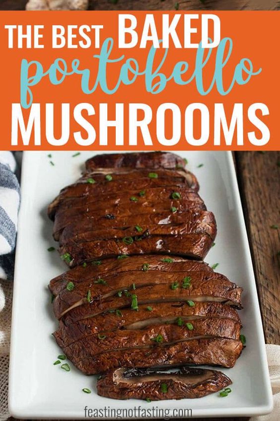 Baked Portobello Mushrooms (THE Best!) Delicious Recipe Idea