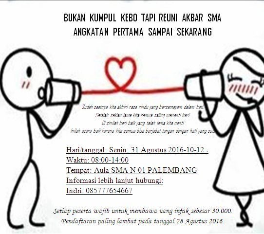 contoh gambar surat undangan reuni yang lucu contoh gambar surat undangan reuni yang lucu