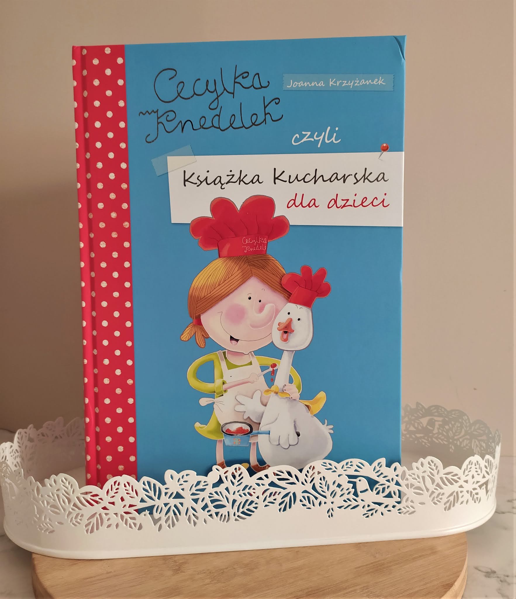 Książka kucharska - dla dzieci - Cecylka Knedelek
