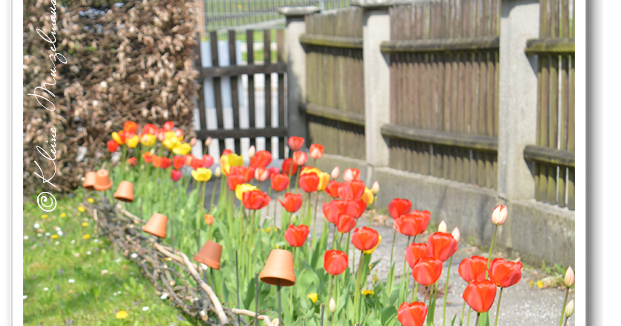 Kleine Muzelmaus Zaun für den Bauerngarten