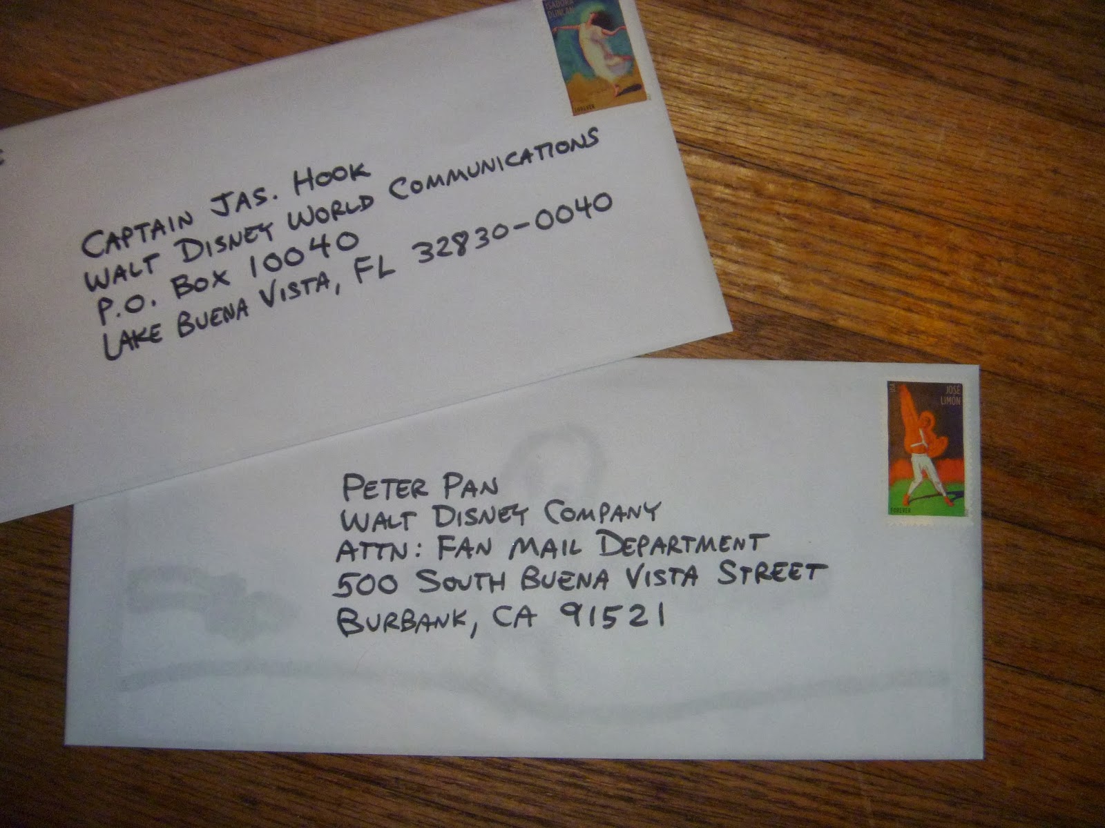 Peter's Puppets: FREE Postcard / Picture From Your Favorite Disney ...