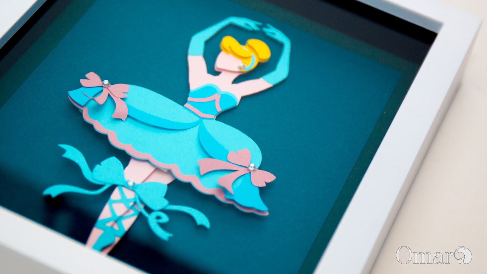 Awesome SVGs Princess Ballerina Shadow Box 2