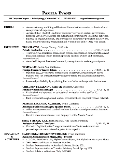 Do good job resume