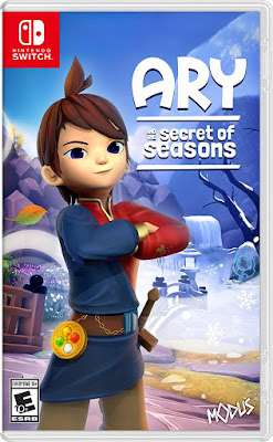 Ary And The Secret Of Seasons Game Cover Nintendo Switch