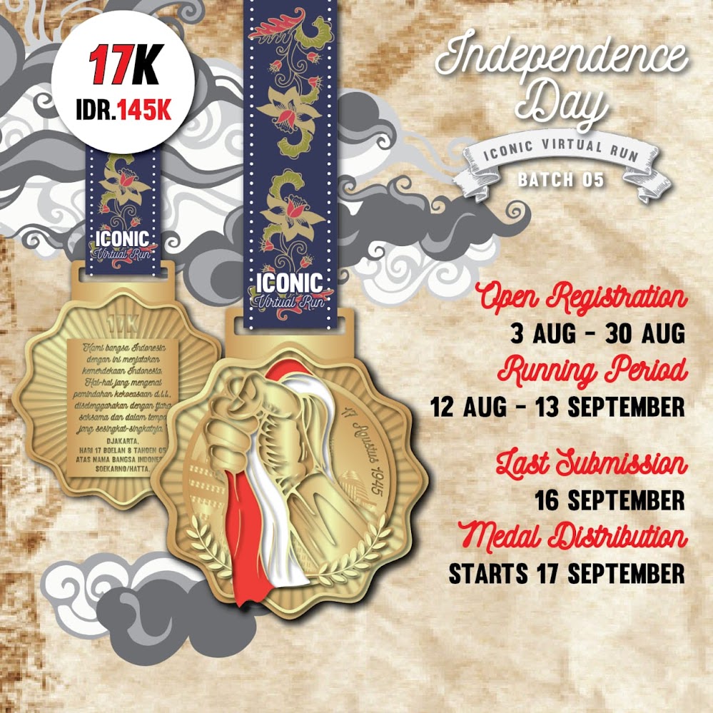 Iconic Virtual Run - Independence Day • 2018 Iconic Virtual Run - Independence Day • 2018