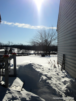 A Snow Day PhotoJournal on Homeschool Coffee Break @ kympossibleblog.blogspot.com