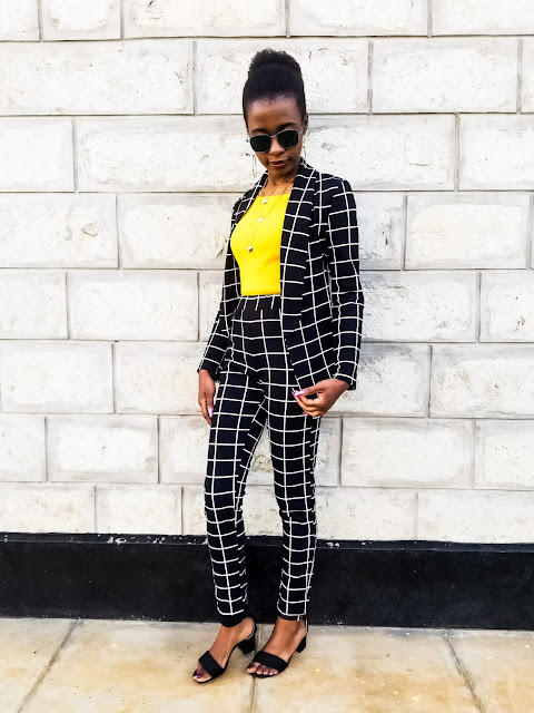 A Fun way To Style A Pantsuit For Ladies