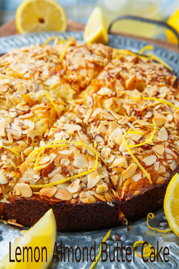 LEMON ALMOND BUTTER CAKE happy cook