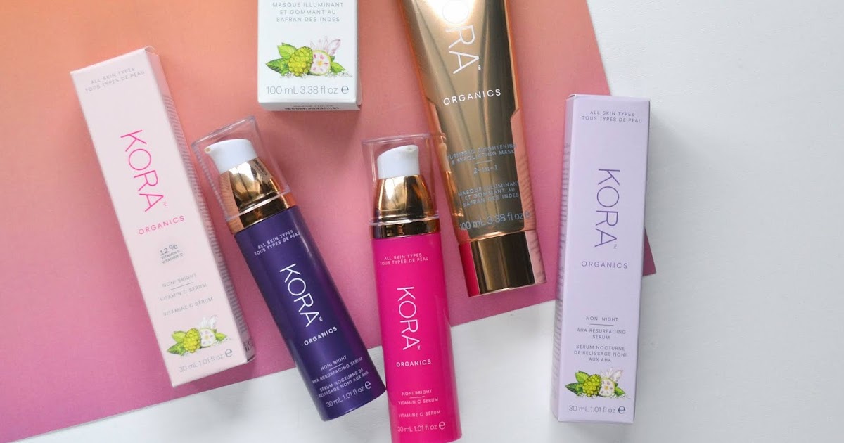 SKINCARE | Kora Organics: The Brightening Routine | Cosmetic Proof ...