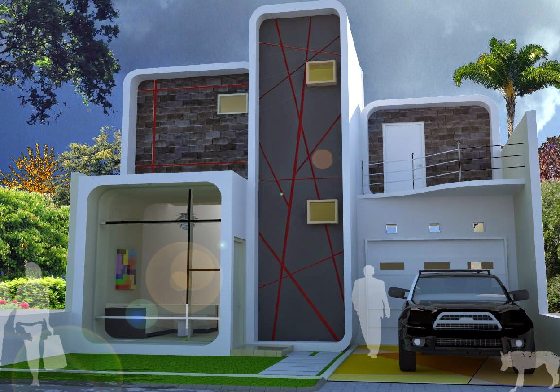 Kumpulan Desain Rumah Minimalis Semi Bertingkat Kumpulan Desain Rumah