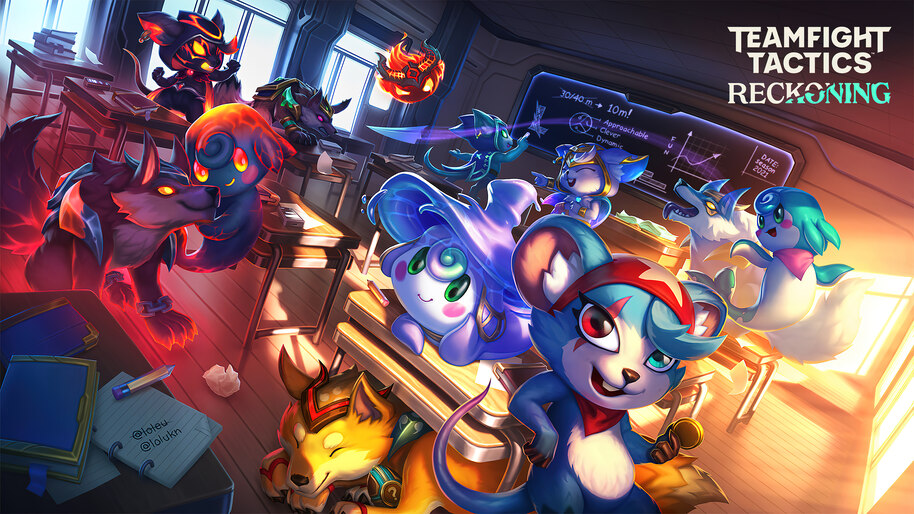 TFT Teamfight Tactics 4K #341a Wallpaper PC Desktop