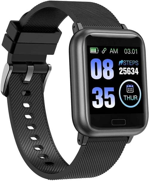 Review ASWEE Fitness Trackers Heart Rate Smart Watch