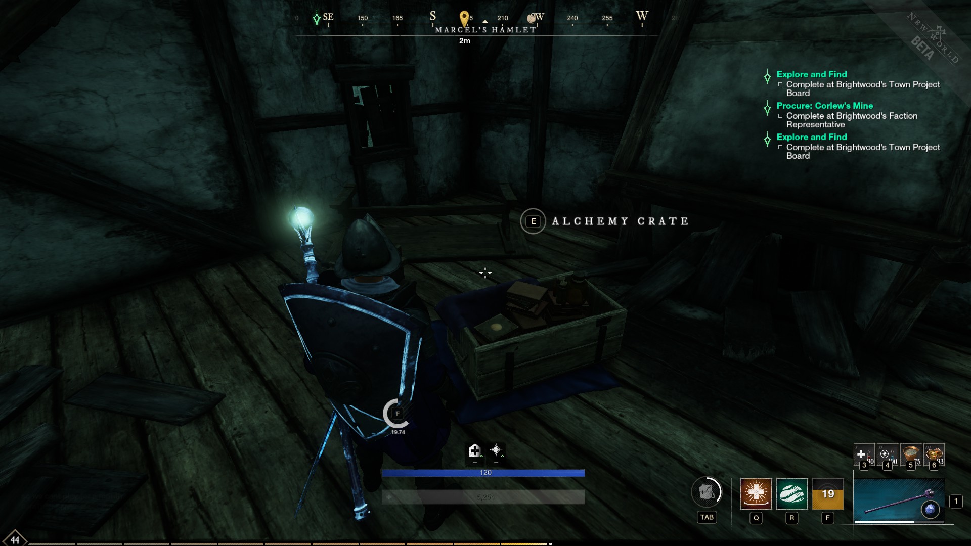 New World Marcel's Hamlet chest locations