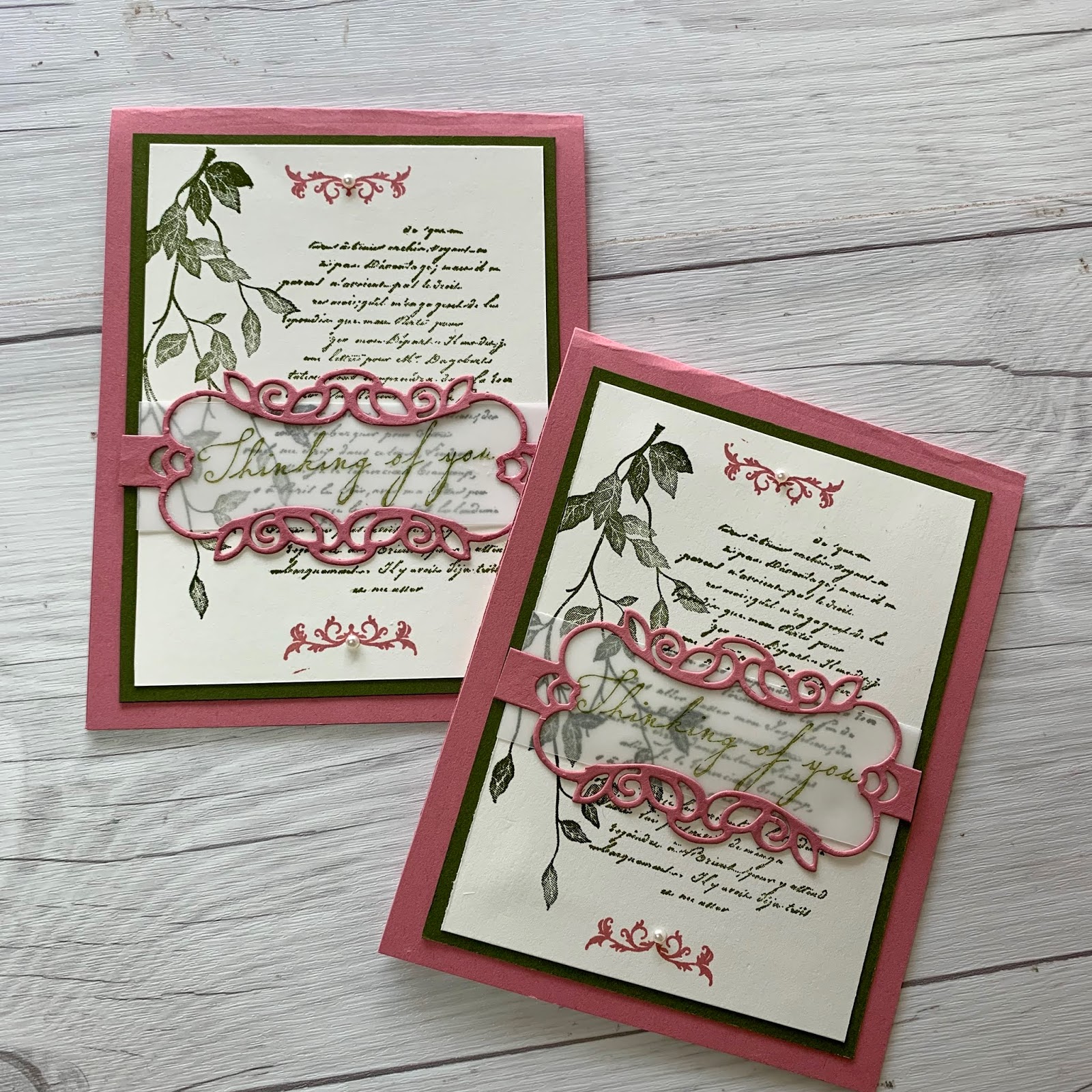 Stampin' Up! Very Versailles Stamp Set Stamped Sophisticates