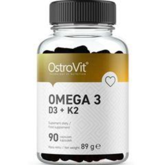 OSTROVIT OMEGA 3 D3+K2 (180 VIÊN)