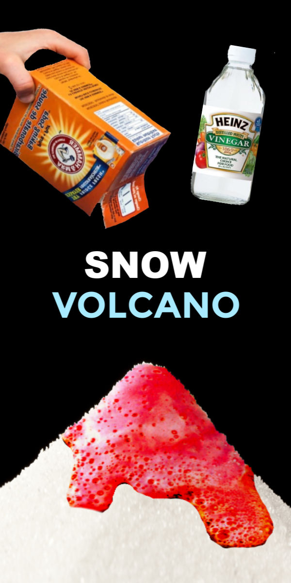 Take winter play to the next level and make a snow volcano!  This experiment is great for preschool and elementary. #snow #snowcrafts #snowactivitiesforpreschool #snowexperimentsforkids #snowvolcano #snowvolcanoforkids #snowvolcanohowtomake #snowvolcanoexperiment #volcanoprojectforkids #volcanoexperiment #winterscienceexperimentforkids #growingajeweledrose #activitiesforkids