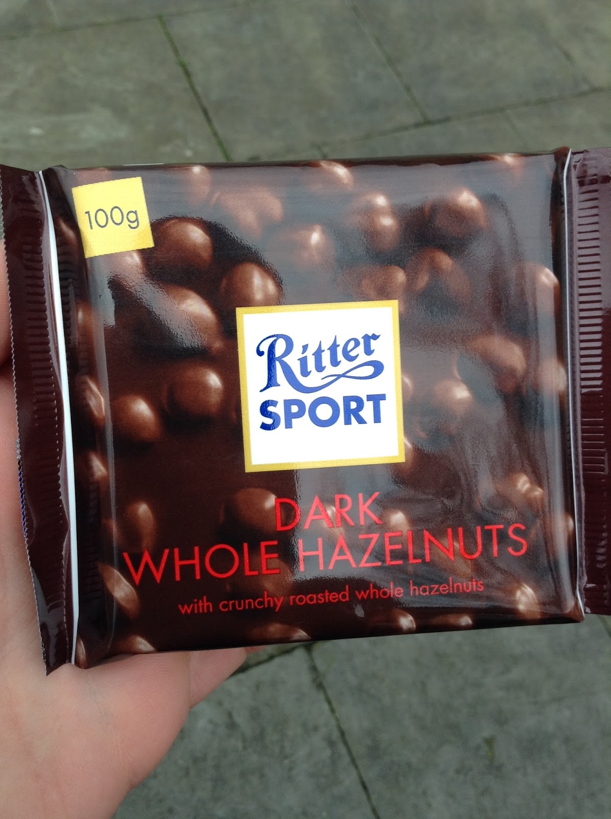 Ritter Sport Dark Whole Hazelnuts Review