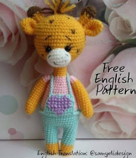 PATRON GRATIS JIRAFA AMIGURUMI 44217