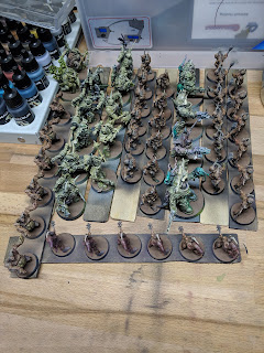 Painting the Death Guard, my AoP winning Army