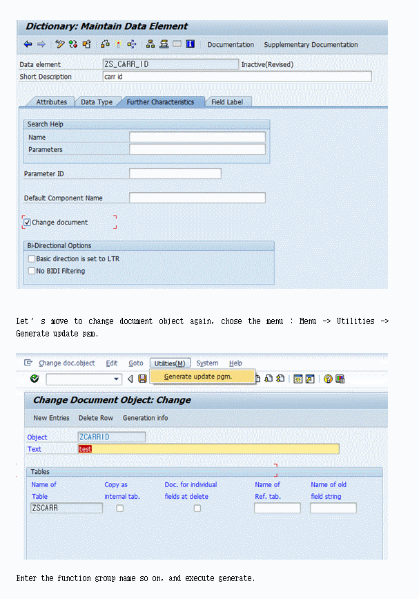 ABAP Tip Note: 106.ABAP TIP - How to trace the changes for cbo table