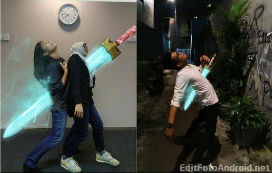 Cara Edit Foto Pedang Goblin Tembus Badan di Android Kekinian Banget Aplikasi Tutorial Cara Edit Foto Pedang Goblin Tembus Badan di Android Kekinian Banget Mudah