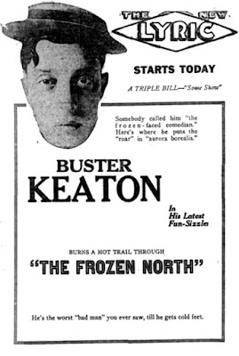 Póster Cortometraje El Polo Norte - Buster Keaton