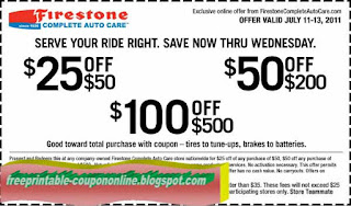 Free Printable Firestone Coupons