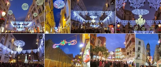 Celebrate the New Year in Malaga: Christmas Lights in Málaga, Spain