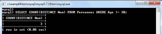 MySQL SELECT DISTINCT - WayToLearnX