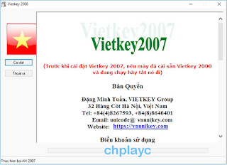 Vietkey - Tải Vietkey 2007 gõ tiếng Việt cho máy tính miễn phí a