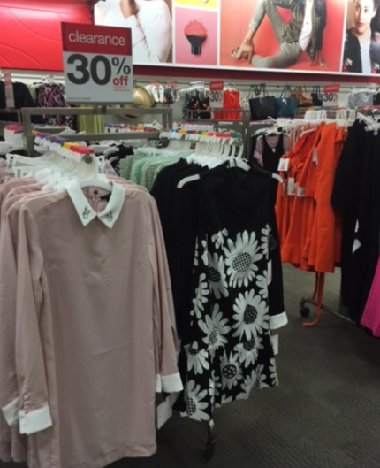 target misses dresses