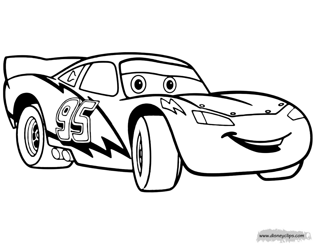 Coloring Pages For Kids Cars Coloring Pages