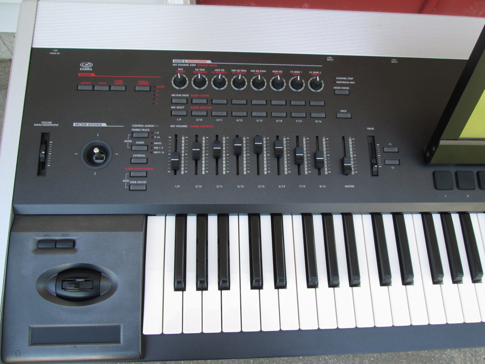 MATRIXSYNTH: Korg OASYS 76 Keyboard Synthesizer Workstation SN 000257