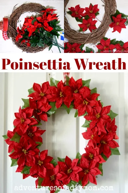 poinsettia wreath