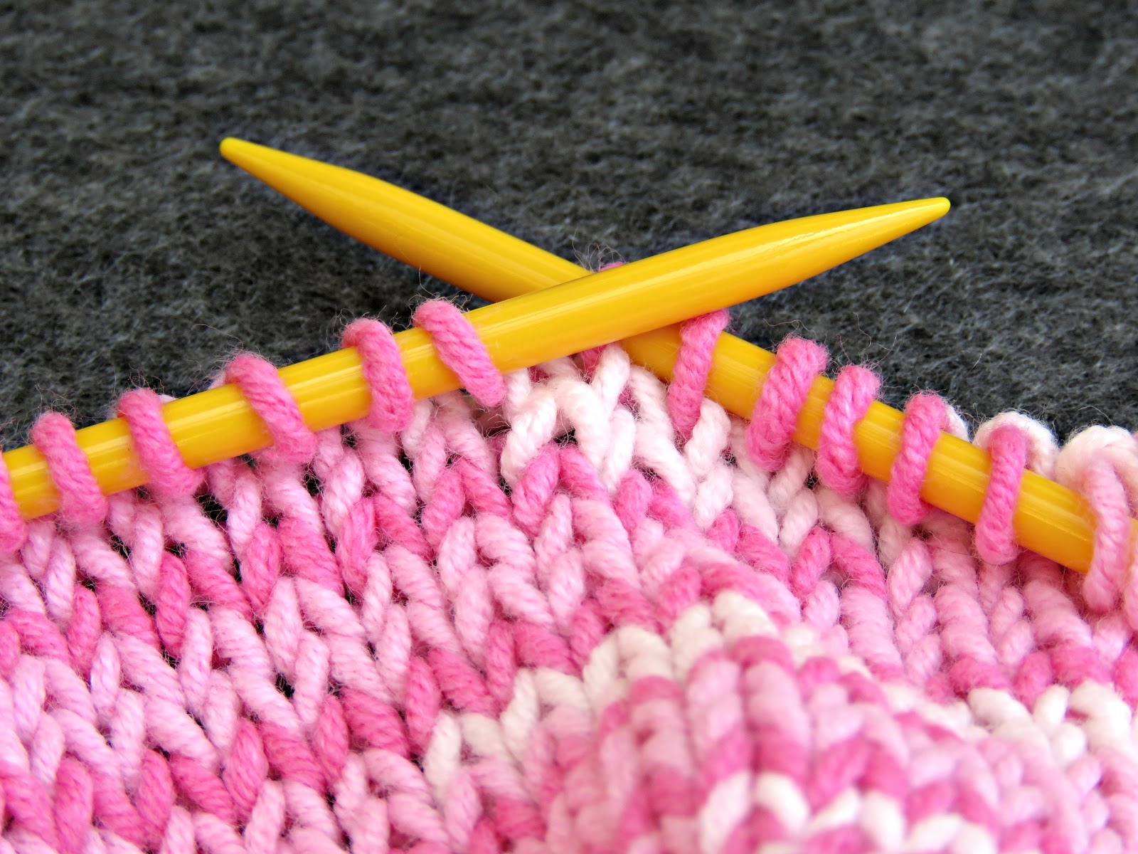 just saying How to save dropped stitches in stocking stitch