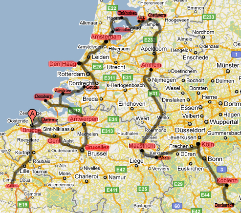 Tartaloneta: BELGICA - HOLANDA (Agosto 2007)